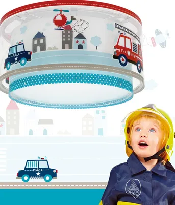 Immagine prodotto di Plafoniera per bambini Police Polizia