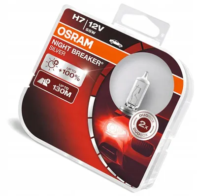 Produktbild von OSRAM Night Breaker Silver H7 12V +100% heller