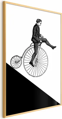 Produktbild von Posterpapier Poster - Cyclist 60x90 cm Menschen h-C-0067-ao-a