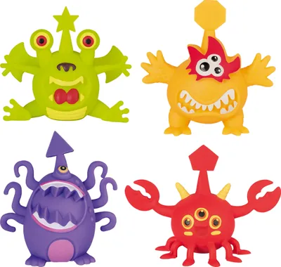Produktbild von BRUNNEN 102735703 Stressfigur „Monster“ 8 x 8 cm