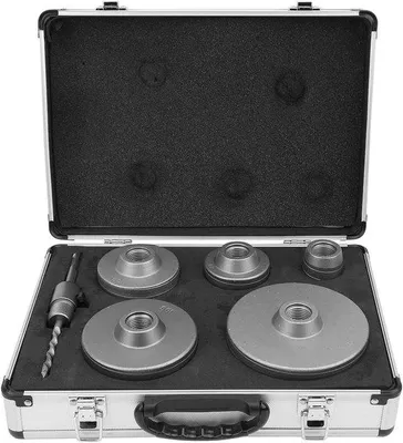 Produktbild von Beton- und Mauerbohrzauger mit 5 Sägeblättern für Bohrungen 40-125 mm