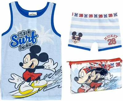 Image de Disney Mickey Mouse pyjama enfants Set de pyjama & vêtements de nuit 100?% coton avec poche 5 ans