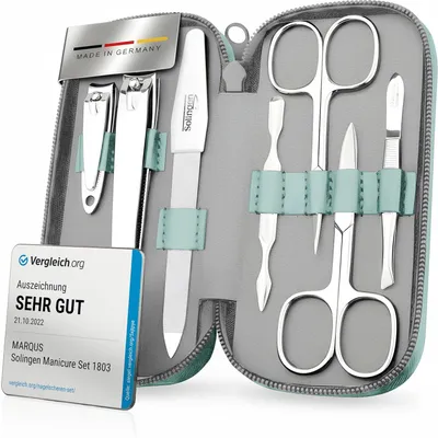 Produktbild von marQus Maniküre-Set 7-teilig – Echtleder-Etui, Solingen