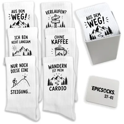 Produktbild von epicsocks Wander Freude Socken in 37-41 im