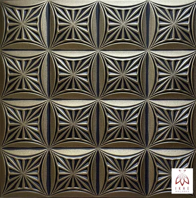 Produktbild von Polystyrol 3D Paneele XPS Styropor Wandpaneele Deckenpaneele Dekoren 50x50cm 0,25m² Retro Vintage