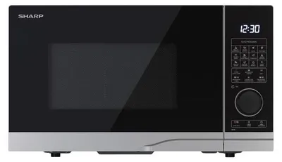Immagine prodotto di Sharp YC-PC254AE-S forno a microonde Nero, Argento Microonde combinato Superficie piana 25 L 900 W