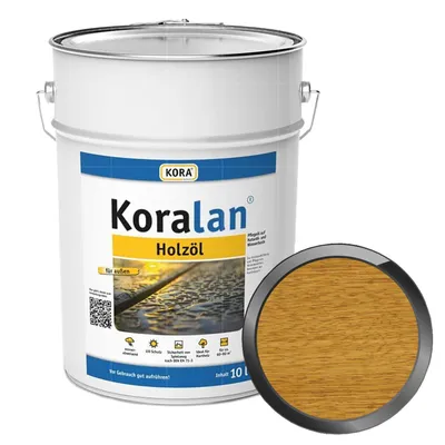 Produktbild von KORA Koralan Holzöl 10 Liter Garapa