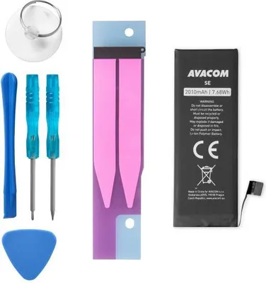 Obrázok produktu pre AVACOM batéria pre Apple iPhone SE 1. generácie 2016 - vysoká kapacita, Li-Ion 3,82 V 2010 mAh (náhradná 61
