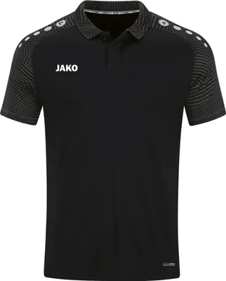 Produktbild von Jako Performance Poloshirt Kinder - Schwarz / Anthra Light