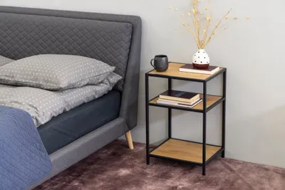 Productafbeelding van Nachtkastje Vayen Eiken 63cm - Giga Living