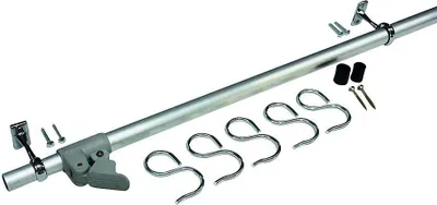 Produktbild von Mobil-safe Kleiderstange für Heckgarage - Länge: 115 220 cm