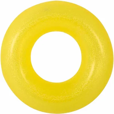 Image de Bouée « Mosaïque » 90 cm – jaune, Sun Club – PVC 0,22 mm, valve rapide, pour les enfants à partir de 9 ans et les adultes