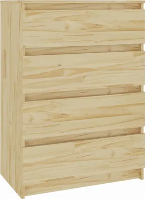Produktbild von Beistellschrank 60x36x84 cm Massivholz Kiefer