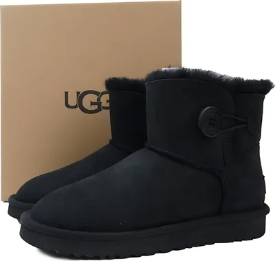 Produktbild von UGG Mini Bailey Button II Schwarz