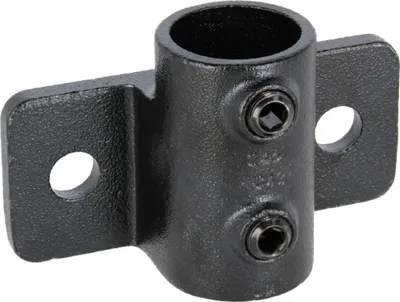 Produktbild von Rohrverbinder Wandhalterung schwarz 1 1/4" (42,4 mm) AVERDE