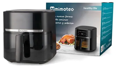 Heißluftfritteuse Roa Touch 5,7 l, 1700 W, 8 Programme, Touchscreen