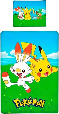 Obrázek produktu pro Pokémon ložní prádlo Pole 140×200 cm, 70×90 cm