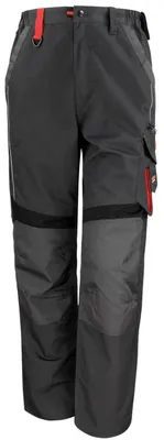 Produktbild von WORK-GUARD by Result - Arbeitshosen für Herren FK3227 (30R) (Grau/Schwarz)