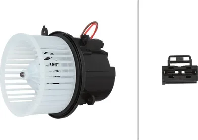Produktbild von Innenraumgebläse 12 V 216 W 2-polig HELLA für u.a. MERCEDES-BENZ VITO