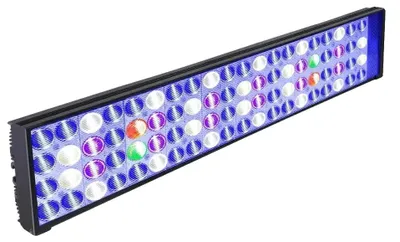 Productafbeelding van Verlichting voor zeeaquaria, LED met volledig spectrum, energiezuinig ontwerp, model H54 met ophangklem, EU-stekker