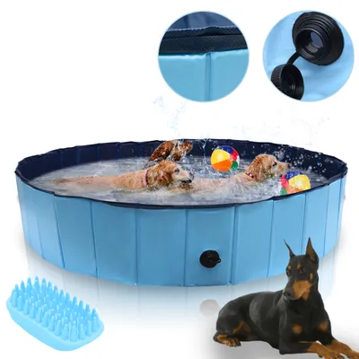 Immagine prodotto di Piscina per cani Piscina adesiva Piscina pieghevole per cani 160*30CM