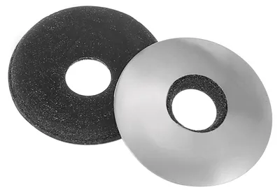 Productafbeelding van 50 EPDM-afdichtingsringen, 6,3 mm x 19 mm, roestvrij staal, rubber, neopreen-afdichtingsringen voor schroeven, dakschroeven en boorschroeven, zilverkleurig