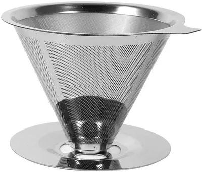 Produktbild von Allecto - Kaffeefilteraufsatz - Edelstahl - Wiederverwendbar