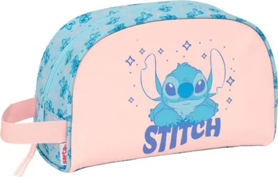 Produktbild von Safta Stitch 28x18x10 Cm Kulturbeutel Rosa Kinder Rosa One Size