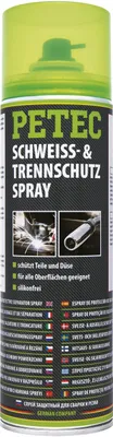 Produktbild von Petec Schweiß- & Trennschutzspray Elektroschutzmittel 500ml 72050