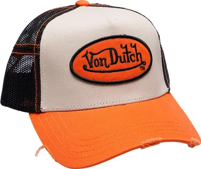 Produktbild von Von Dutch Trucker Cap Sum orange/beige/black