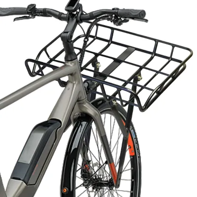 Image de Panier de vélo amovible à fixer à l'avant, résistant aux intempéries