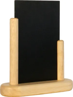 Produktbild von Tischaufsteller Kreidetafel, schwere hochwertige Qualität, Variante auswählbar : 10x15 Natur Variante: 10x15 Natur