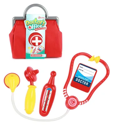 Immagine prodotto di Valigetta da medico per bambini 5 pezzi "Studio medico"