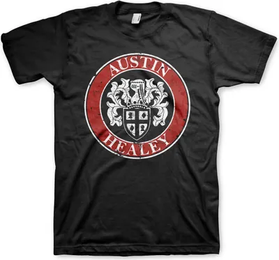 Produktbild von Austin Healey Distressed T-Shirt - Medium - Black