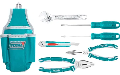 Image de Jeu d'outils Total THKTHP91076 Outils, jeu de 7