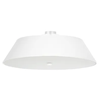 Obrázok produktu pre Stropné svietidlo VEGA 70 biele 5xE27 15W tkanina/sklo/oceľ 25x70x70cm Sollux Lighting