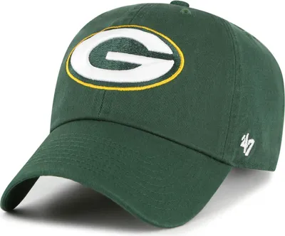 Produktbild von '47 Brand NFL Cap Green Bay Packers '47 CLEAN UP Dark Green
