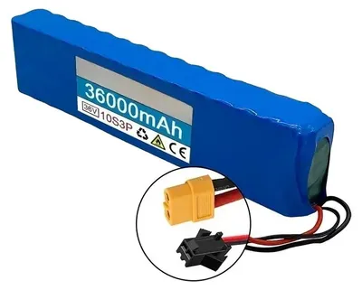 Produktbild von Lithium-Ionen-Batterie, 36000mAh Kapazität, BMS-Funktionalität, XT60 SM