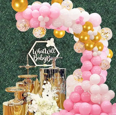 Produktbild von 129X Luftballons Ballons Ballon Bogen Girlande Kit Party Ballons Dekoration Set für Hochzeit,Geburtstag,Party DIY