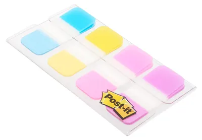 Produktbild von Post-It 676-AYPV-EU, Violett, Blau, Pink, Gelb, 15,8 mm, 38,1 mm, 40 Blätter