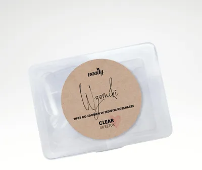 Zdjęcie produktu dla Wzorniki do zdobień w jednym rozmiarze CLEAR Naaily