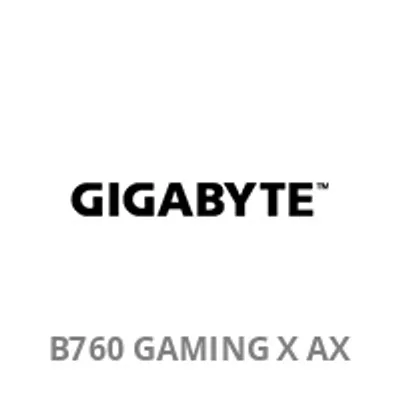 Obrázek produktu pro Gigabyte MB B760 Gaming X AX B760 S1700 ATX Intel