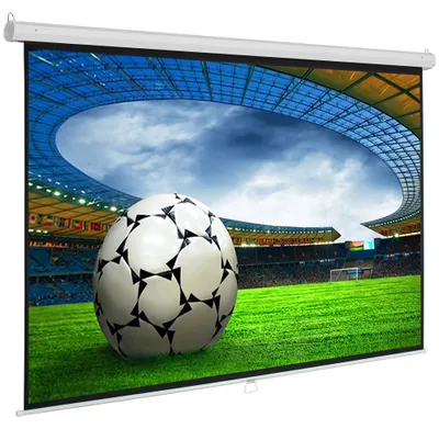 Produktbild von 1:1 Slenderline Base Heimkino Beamer Rolloleinwand 244 x 244 (238x238)cm / Gehäuselänge 251 cm / FULL HD / 3D / 4K / HDTV / manuelle Leinwand