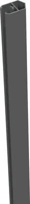 Produktbild von Abschlussprofil GroJa Solid 180 cm anthrazit