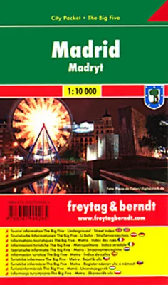 Obrázek produktu pro PL 106 CP Madrid 1:10 000 / kapesní plán města