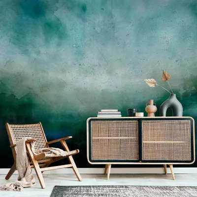 Produktbild von Selbstklebende Folie Fototapete - Malachite Landscape 196x140 cm Abstrakt a-A-0833-a-a