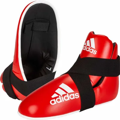 Produktbild von adidas Pro Kickboxing Fußschutz red XXS