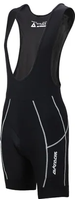 Produktbild von Airtracks  Herren Fahrradhose mit Träger Kurz Pro ( XXL schwarz-grau )  komfort Radhose mit 3D Air & Quick Dry Funktion