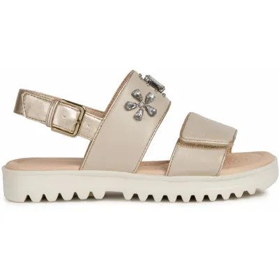 Produktbild von Geox Kinder Klassische Sandalen J026EC 0BCHI C5000 Farbe:Beige Größe: 31