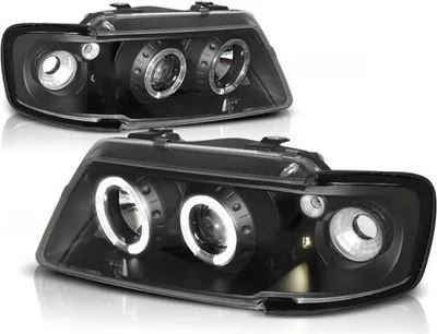 Produktbild von Angel Eyes Scheinwerfer passend für Audi A3 (8L) 96-00 schwarz